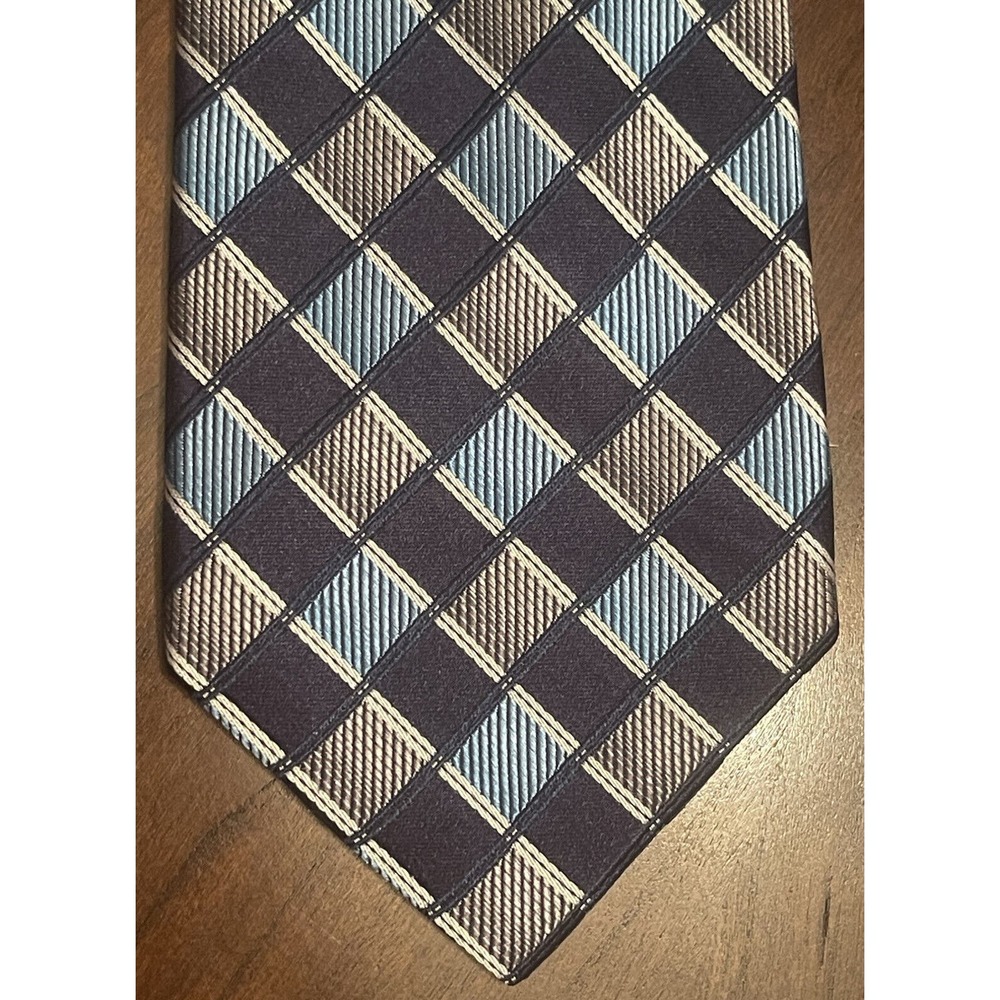 Arrow Blue 100% Silk Men’s Neck Tie Made In China